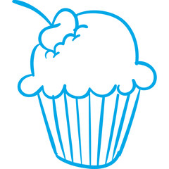 Happy birthday single vector icon