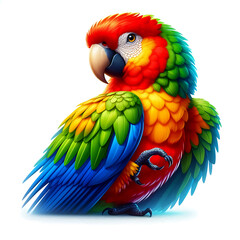 Obraz premium blue and yellow macaw