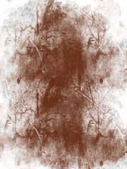 grunge brown texture of woods, clip art and background