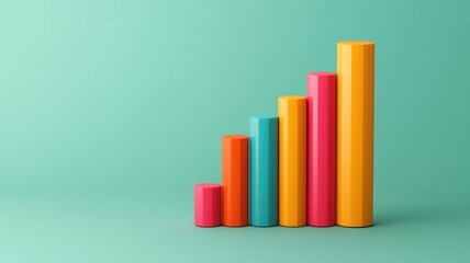 3D model of a financial dashboard showing  Credit Score Impact