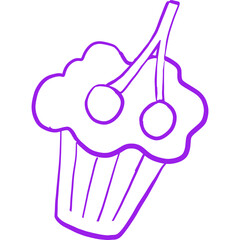 Obraz premium Happy birthday single vector icon