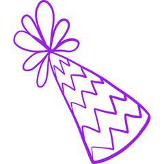 Happy birthday single vector icon