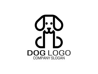 dog logo vector