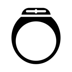 Classic Magic Ring Solid Icon