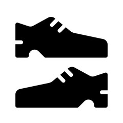 Italian Shoes Solid Icon