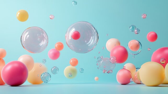 Template for product advertising, showcasing fresh, healthy food on a clean backdrop