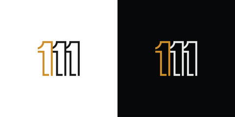 Unique and Modern M1  logo design