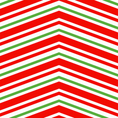 Christmas geometric seamless pattern. Vector illustration.