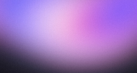 Vibrant colors grainy gradient backdrop. Abstract soft teal pink purple blue color noisy gradient texture, summer poster design, glowing, bright, shine color flow, noise texture, banner © Sami