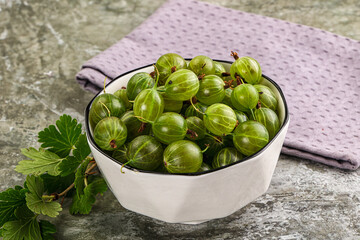 Ripe sweeet and juicy gooseberry