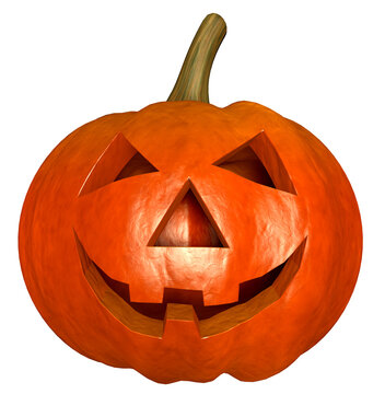 Halloween pumpking often used for the celebration night