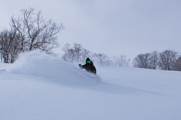 バックカントリースノーボード