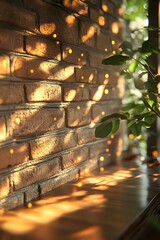 Naklejka premium Brick Wall Texture