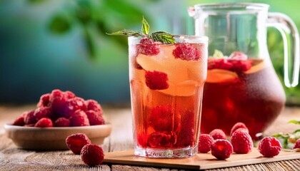 juice and berries