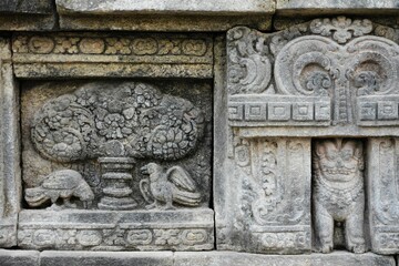プランバナン寺院の装飾