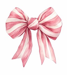 Fototapeta premium pink ribbon bow
