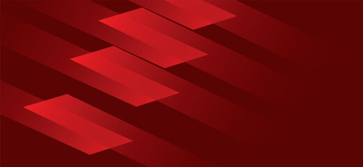 Obraz premium Abstract graphic design banner pattern. Abstract red banner design background. Abstract colorful wavy background.