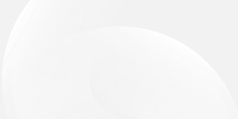 Abstract gray and white abstract background circle lines modern vector illustration