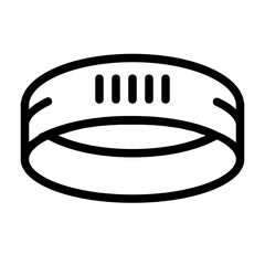 Shackle Magic Ring Line Icon