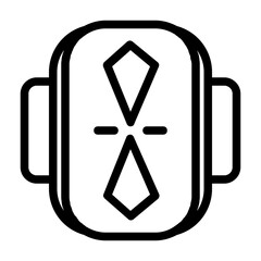 Summoner Magic Ring Line Icon