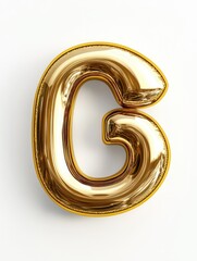 2025 Happy New Year 3d number gold isolated on white background