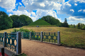 Branitzer Park bei Cottbus - Deutschland - Brandenburg - Brücke - Bridge - Wasser - Sommer -...