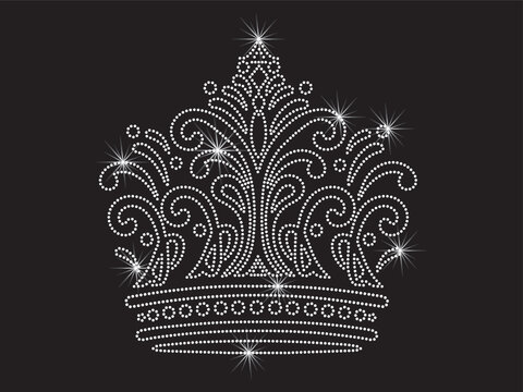 
crown rhinestone for apparel, accessories, digital art, hot flix, t-shirts, hoodies, jackets, tote bags, caps, phone cases, heat transfer or rhinestone applications on fabrics, DIY Projects.
