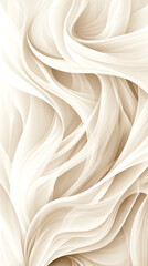 A white and tan background with a wavy line that looks like a flame. The image has a dreamy and ethereal feel to it