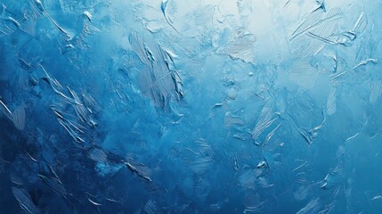 Blue textured background with marks from ice skating and hockey