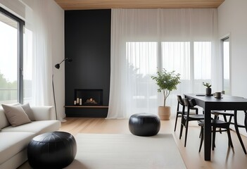 Stylish and Inviting Guest Bedroom Interior.