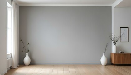 Fototapeta premium Stylish and Inviting Guest Bedroom Interior.