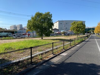 Fototapeta premium 三郷市内の景色