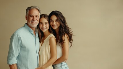 Fototapeta premium The Joyful Family Portrait