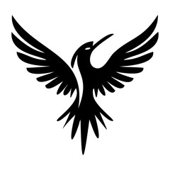 Fototapeta premium eagle with wings