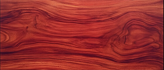 Fototapeta premium Intricate Red Wood Grain Texture Background.