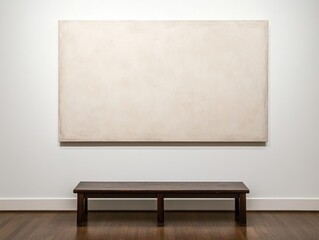 Blank Canvas & Bench.