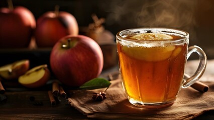 Hot and Delicious Apple Punch: Drink That Warms Body and Soul on Cold Evening