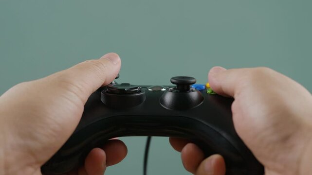Game play and control via a retro video game remote, analog system, game joystick