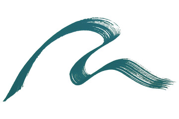 Painting brushes, yung ying, colored lines, patterns, movements. ...