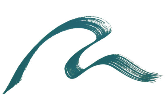 Painting brushes, yung ying, colored lines, patterns, movements. ...