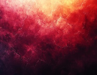 Fototapeta premium A soothing red gradient background, ideal for winter-themed design projects, holiday promotions, and festive decorations with ample text space.