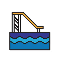 Swimming Illustration