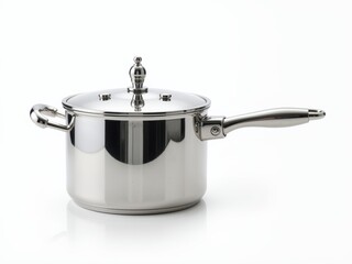 Stainless Steel Pot with Iron Lid