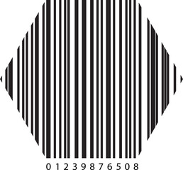 barcode business illustration vector icon