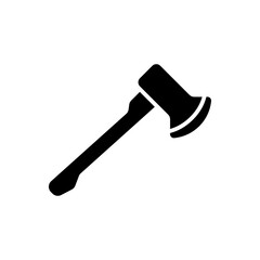 simple axe icon, simple style glyph design inspiration for any interface and purpose