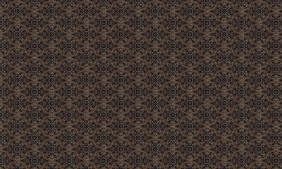 Fototapeta premium Islamic Black and gold ornament. Ornament for fabric, wallpaper, packaging, decorative printing.