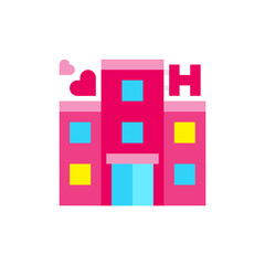 Fototapeta premium Love Hotel 