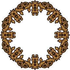 Simple Ornament Border with Classic Style Frame