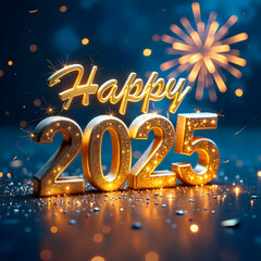 Celebrate the arrival of 2025 with joy, hope, and excitement