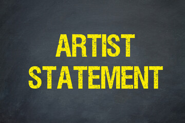 Artist Statement	
